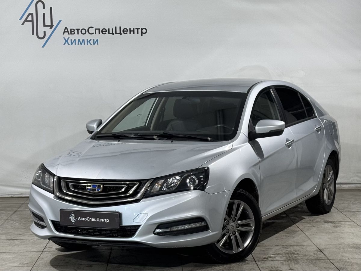 Автомобиль Geely Emgrand 7 I [рестайлинг] 1.8 CVT (133 л.с.) Люкс Серебристый 2019 с пробегом 110 000 км
