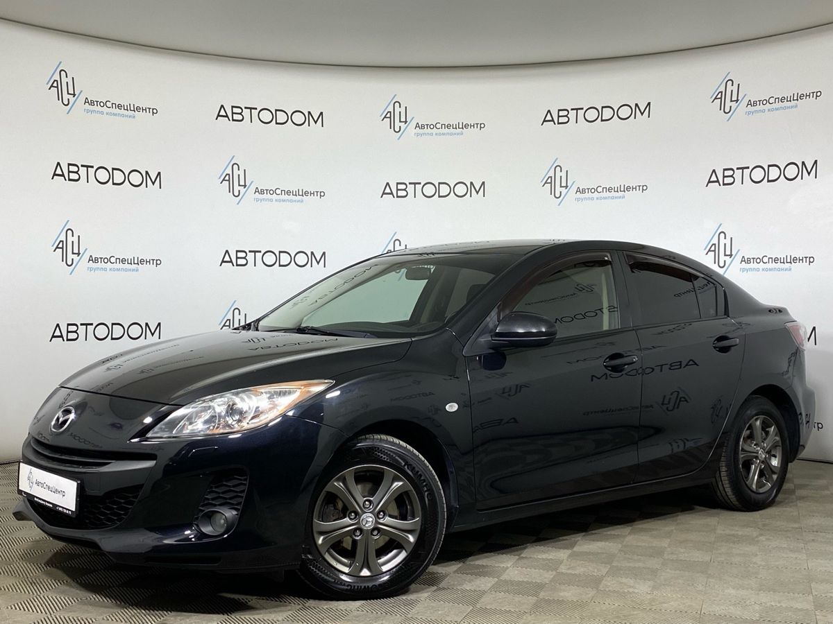 Mazda 3 II (BL) [рестайлинг] 1.6 AT (105 л.с.) Touring Чёрный 2011 с пробегом 140 270 км