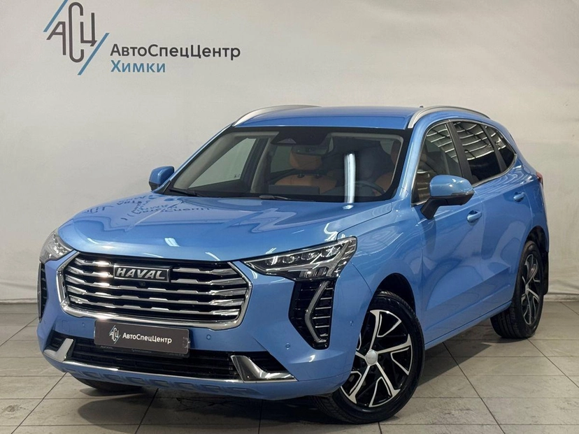 Автомобиль Haval Jolion I поколение 1.5 AMT (143 л.с.) Premium Синий 2022 с пробегом 46 100 км