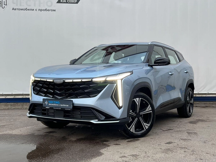 Автомобиль Geely Boyue Cool I поколение 1.5 AMT (181 л.с.) Smart Синий 2023 с пробегом 117 км
