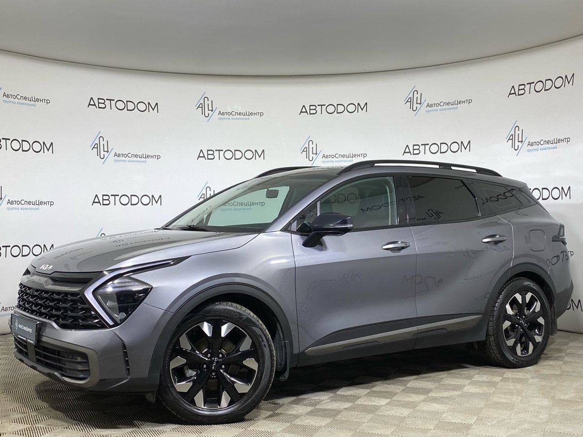 Kia Sportage V поколение 2.0 AT 4WD (236 л.с.) Flagship Серый 2024 с пробегом 28 676 км