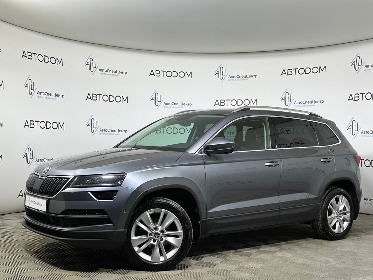 Skoda Karoq I поколение 1.4 AT (150 л.с.) Style Серый 2021 с пробегом 73 003 км