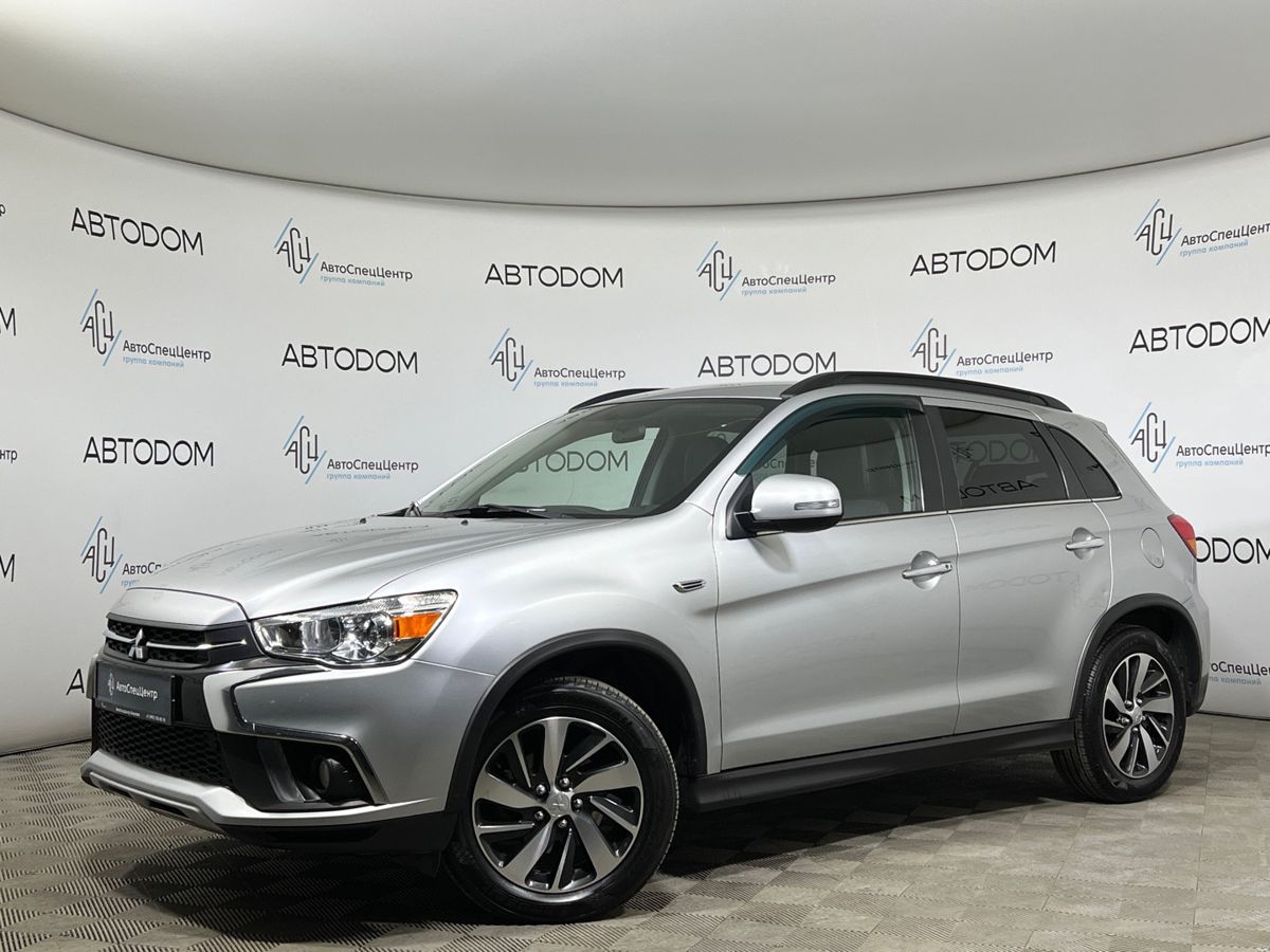 Mitsubishi ASX I [2-й рестайлинг] 2.0 CVT 4WD (150 л.с.) Instyle Серебристый 2019 с пробегом 143 508 км