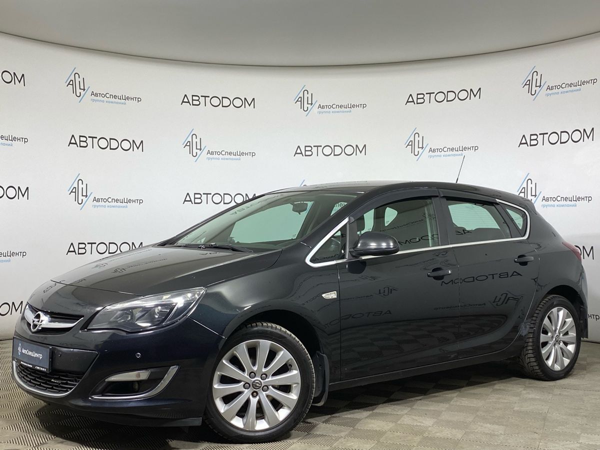 Opel Astra IV (J) [рестайлинг] 1.6 AT (115 л.с.) Cosmo Чёрный 2014 с пробегом 232 000 км