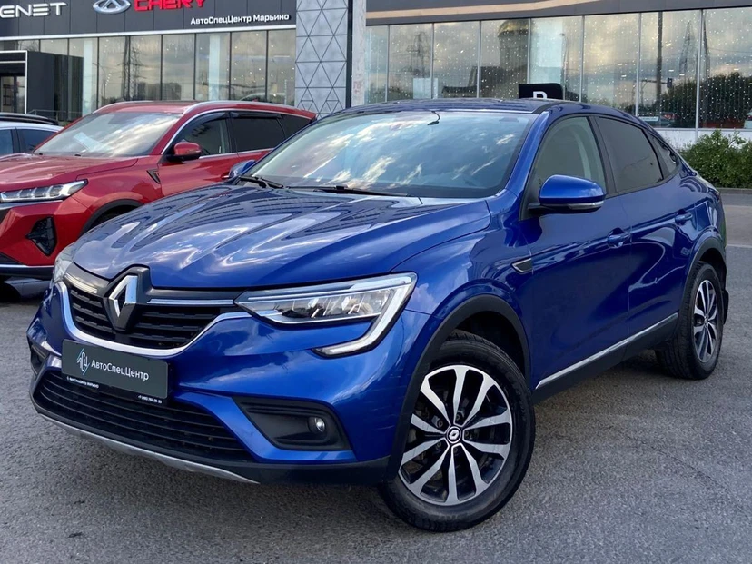 Renault Arkana I поколение 1.6 MT 4WD (114 л.с.) Style Синий 2021 с пробегом 83 200 км