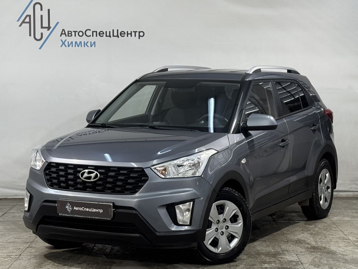 Автомобиль Hyundai Creta I поколение 1.6 MT (123 л.с.) Travel Серый 2020 с пробегом 166 000 км