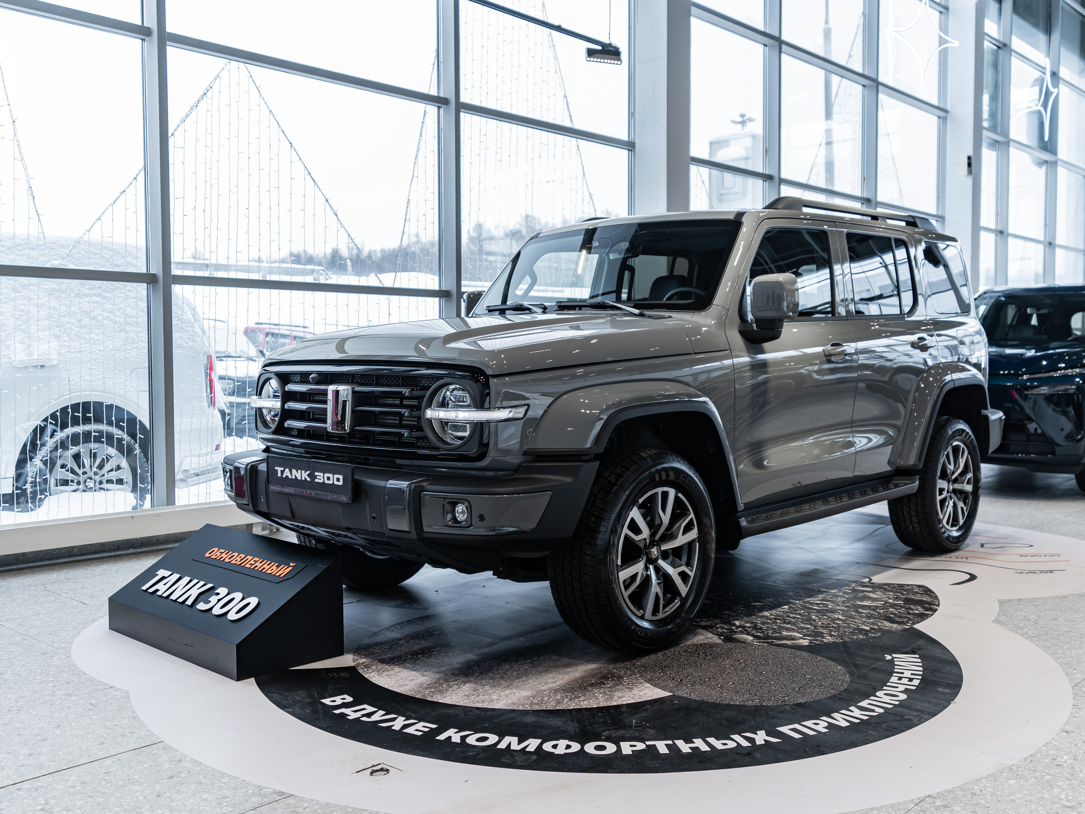 Автомобиль TANK 300 I поколение 2.0 AT 4WD (218 л.с.) City Premium Серый 2026 новый