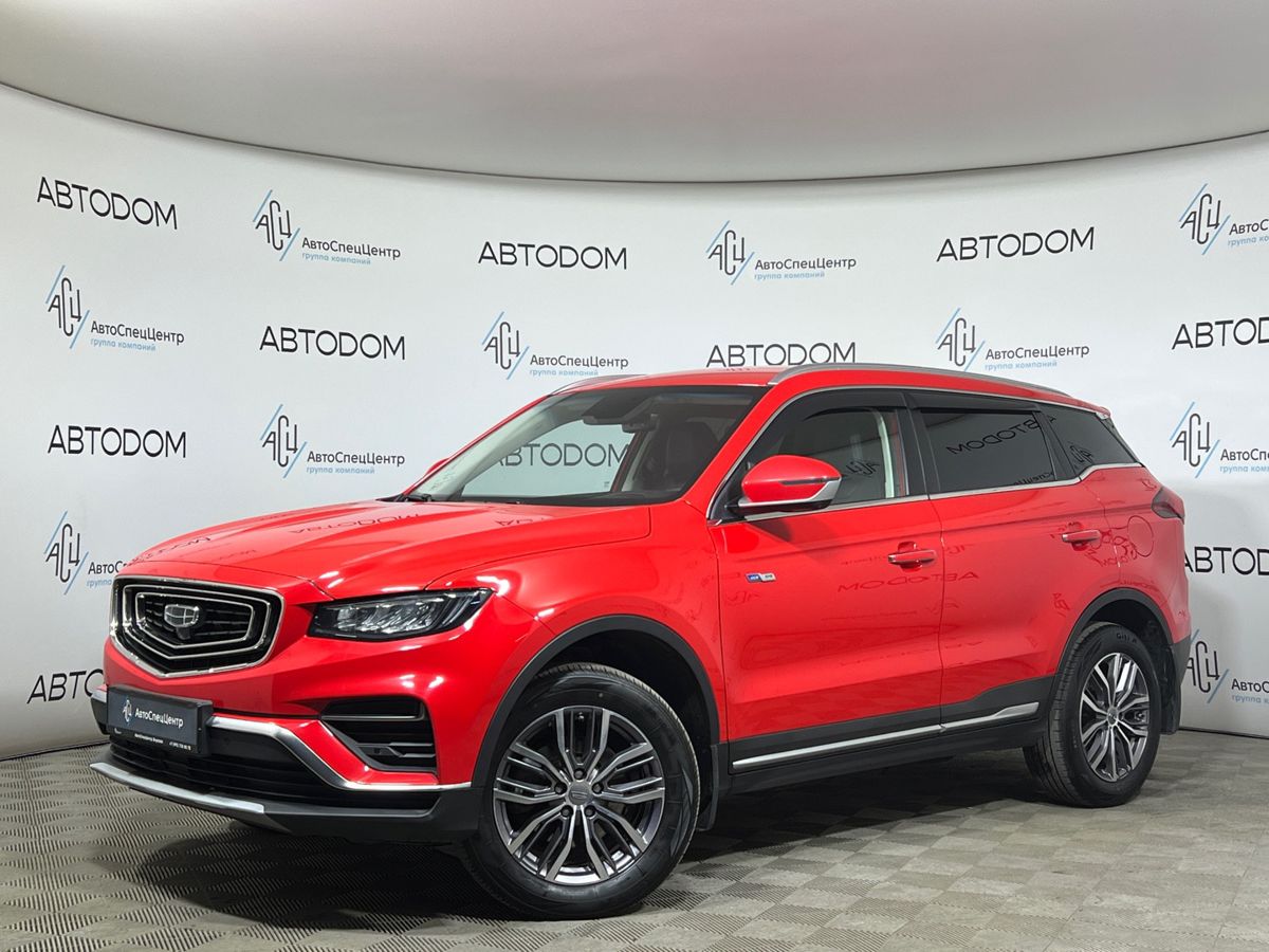 Geely Atlas Pro I поколение 1.5 AMT 4WD (177 л.с.) Flagship Красный 2021 с пробегом 131 717 км