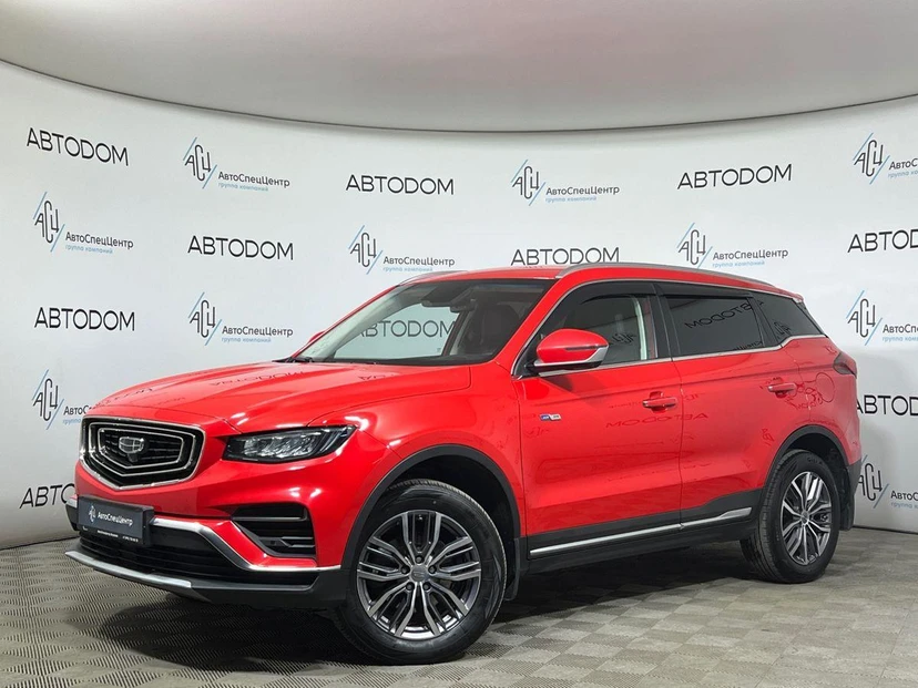 Geely Atlas Pro I поколение 1.5 AMT 4WD (177 л.с.) Flagship Красный 2021 с пробегом 131 717 км