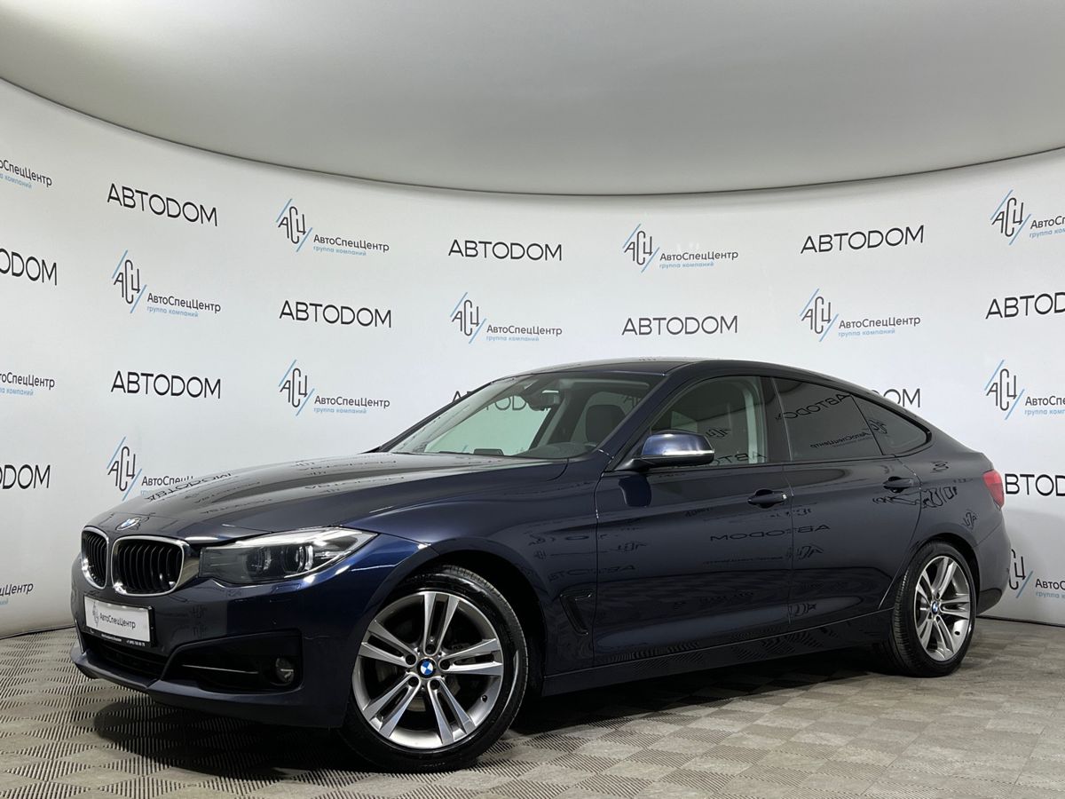 BMW 3 серии VI (F30/F31/F34) [рестайлинг] 320 2.0d AT 4WD (190 л.с.) Sport Line Синий 2018 с пробегом 105 641 км