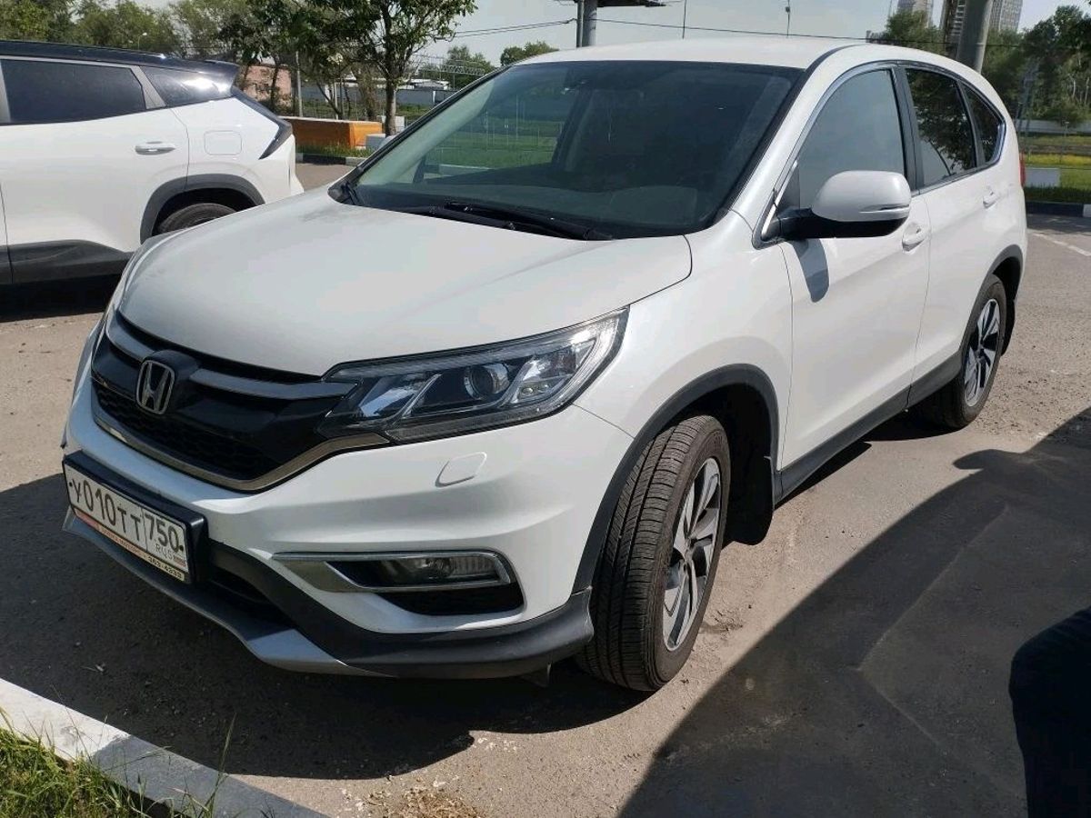 Honda CR-V IV [рестайлинг] 2.0 AT 4WD (150 л.с.) Elegance Белый 2018 с пробегом 158 198 км