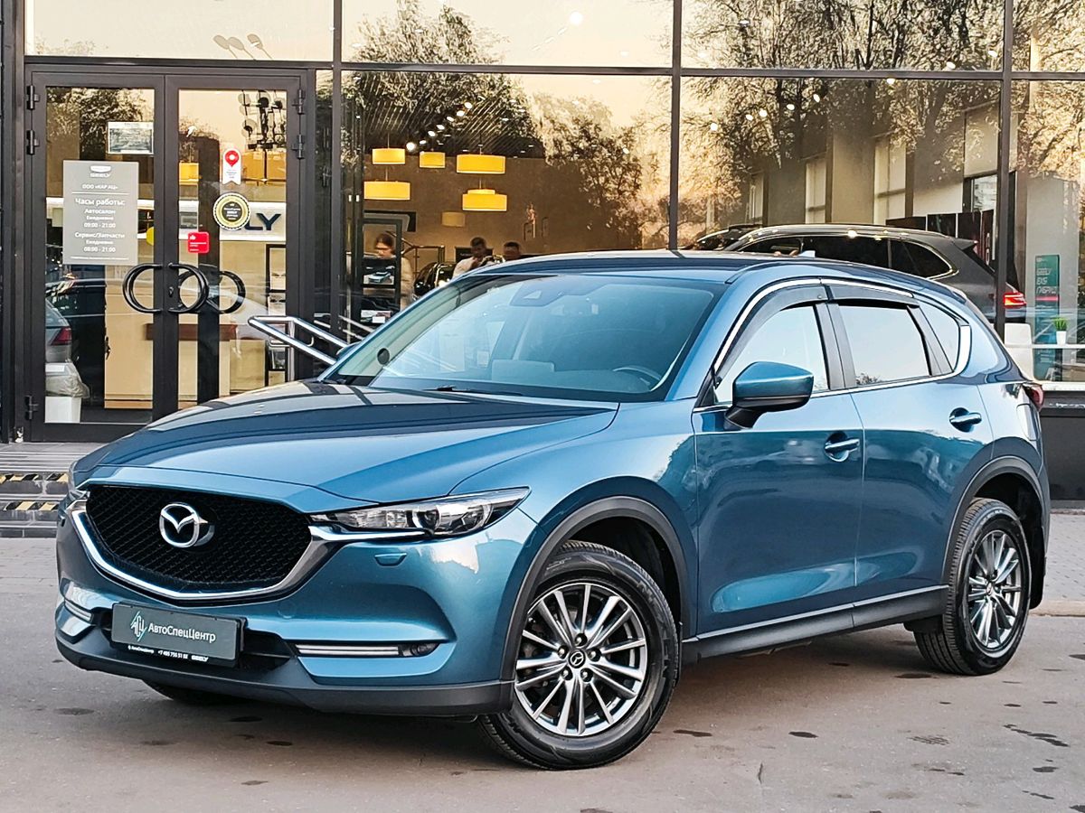 Mazda CX-5 II поколение 2.0 AT (150 л.с.) Active Синий 2018 с пробегом 202 231 км