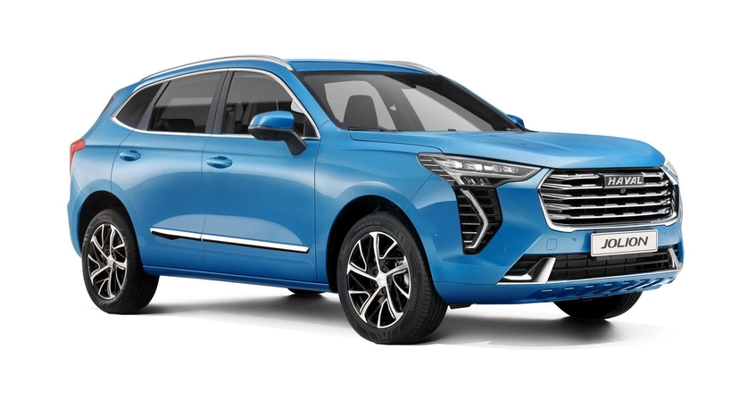 Автомобиль Haval Jolion I поколение 1.5 AMT (143 л.с.) Premium Голубой 2023 новый