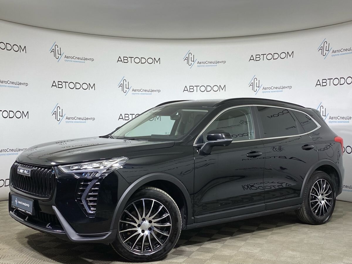 Haval Jolion I [рестайлинг] 1.5 AMT 4WD (150 л.с.) Premium Чёрный 2024 с пробегом 22 084 км