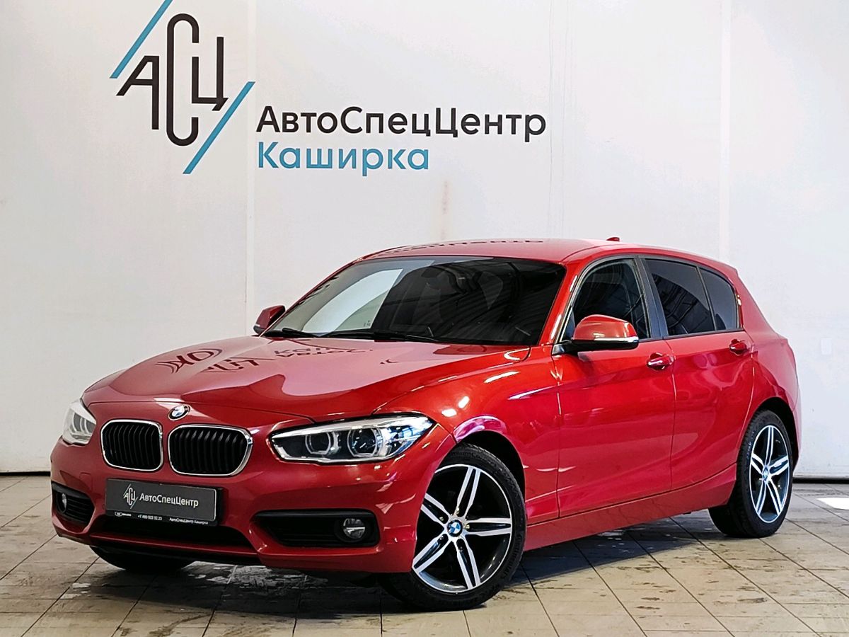 BMW 1 серии II (F20/F21) [2-й рестайлинг] 118 1.5 AT (136 л.с.) Base Красный 2018 с пробегом 144 825 км