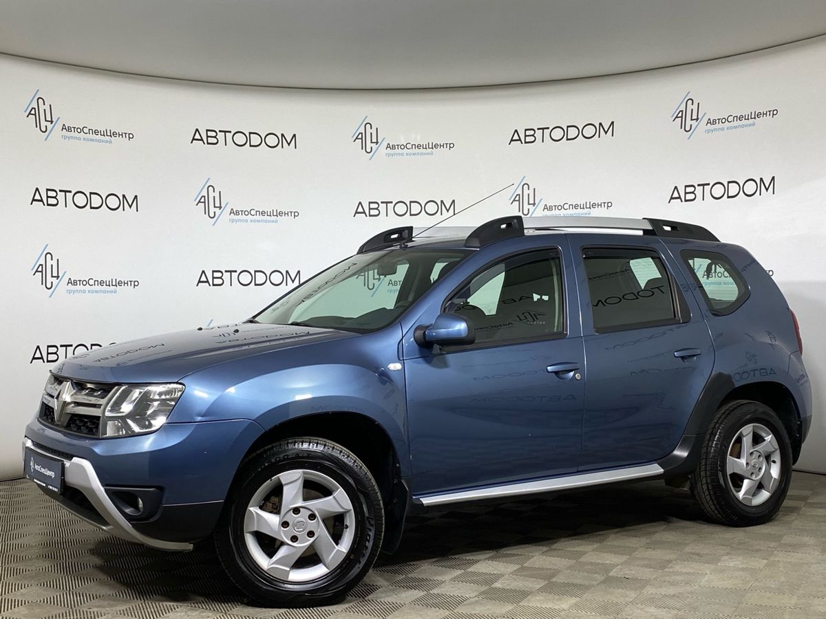 Renault Duster I [рестайлинг] 2.0 AT 4WD (143 л.с.) Expression Серый 2017 с пробегом 90 978 км