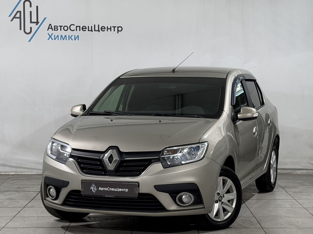Renault Logan II [рестайлинг] 1.6 MT (113 л.с.) Style Бежевый 2018 с пробегом 160 000 км