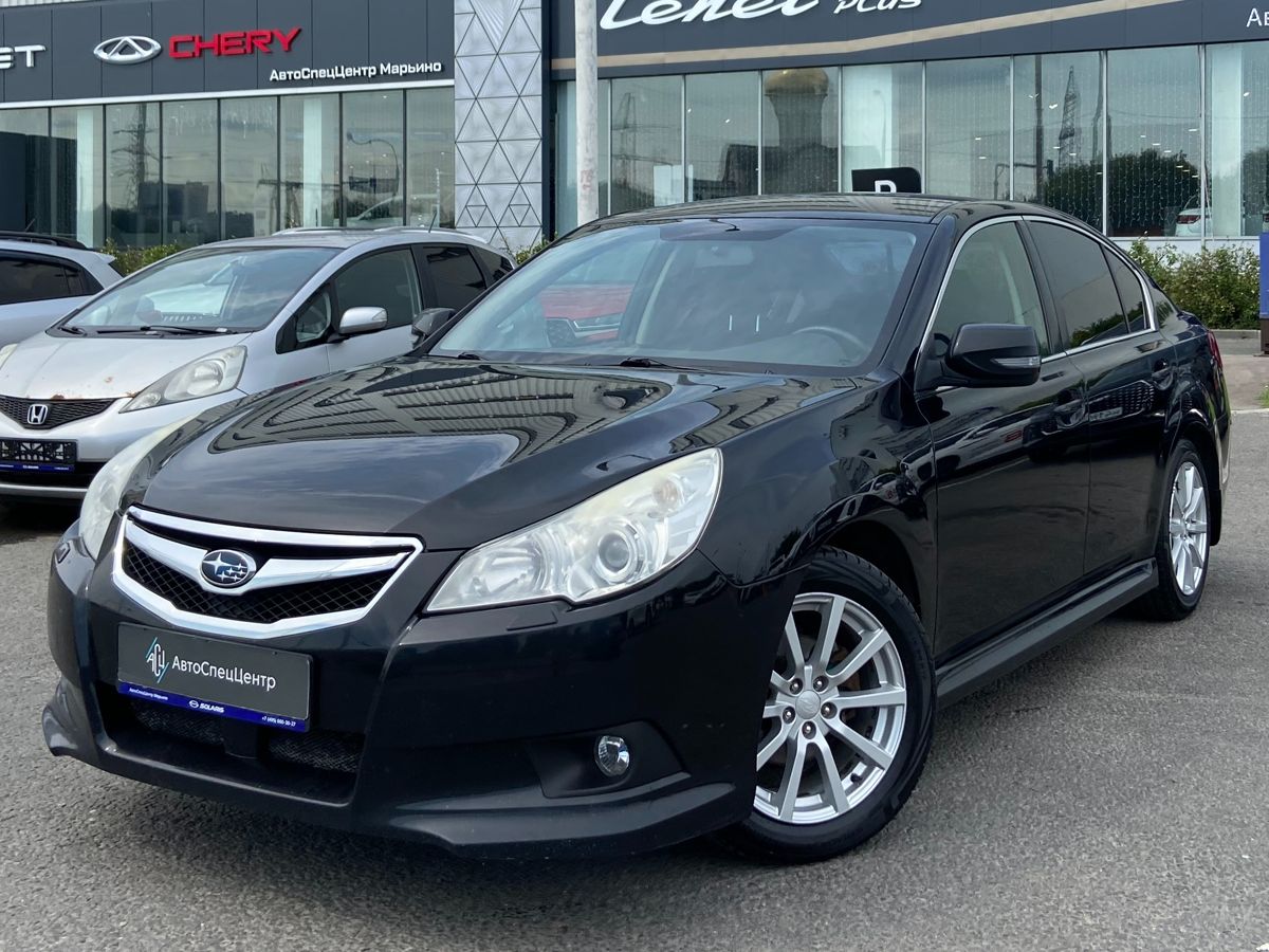 Subaru Legacy V поколение 2.5 CVT 4WD (167 л.с.) VI Чёрный 2009 с пробегом 137 450 км