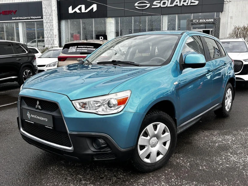 Автомобиль Mitsubishi ASX I поколение 1.6 MT (117 л.с.) Intense Голубой 2010 с пробегом 145 000 км