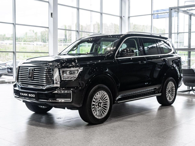 Автомобиль TANK 500 I поколение 3.0 AT 4WD (299 л.с.) Premium Чёрный 2024 новый