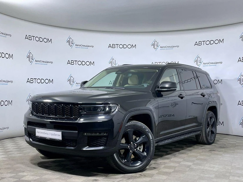 Автомобиль Jeep Grand Cherokee V поколение (WL) 3.6 AT 4WD (294 л.с.) Limited Чёрный 2022 с пробегом 71 406 км