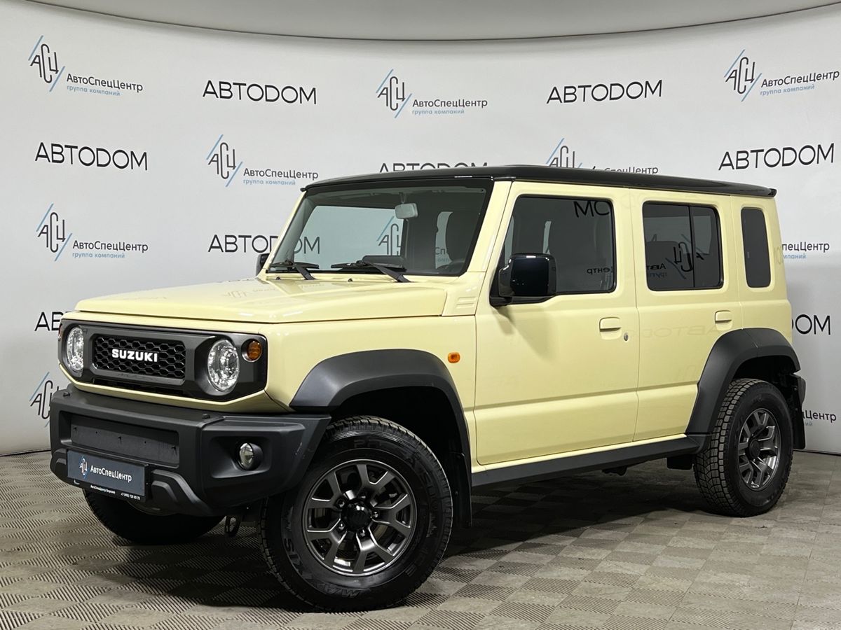 Автомобиль Suzuki Jimny IV поколение 1.5 AT 4WD (105 л.с.) GLX (SA) Белый 2024 с пробегом 14 702 км