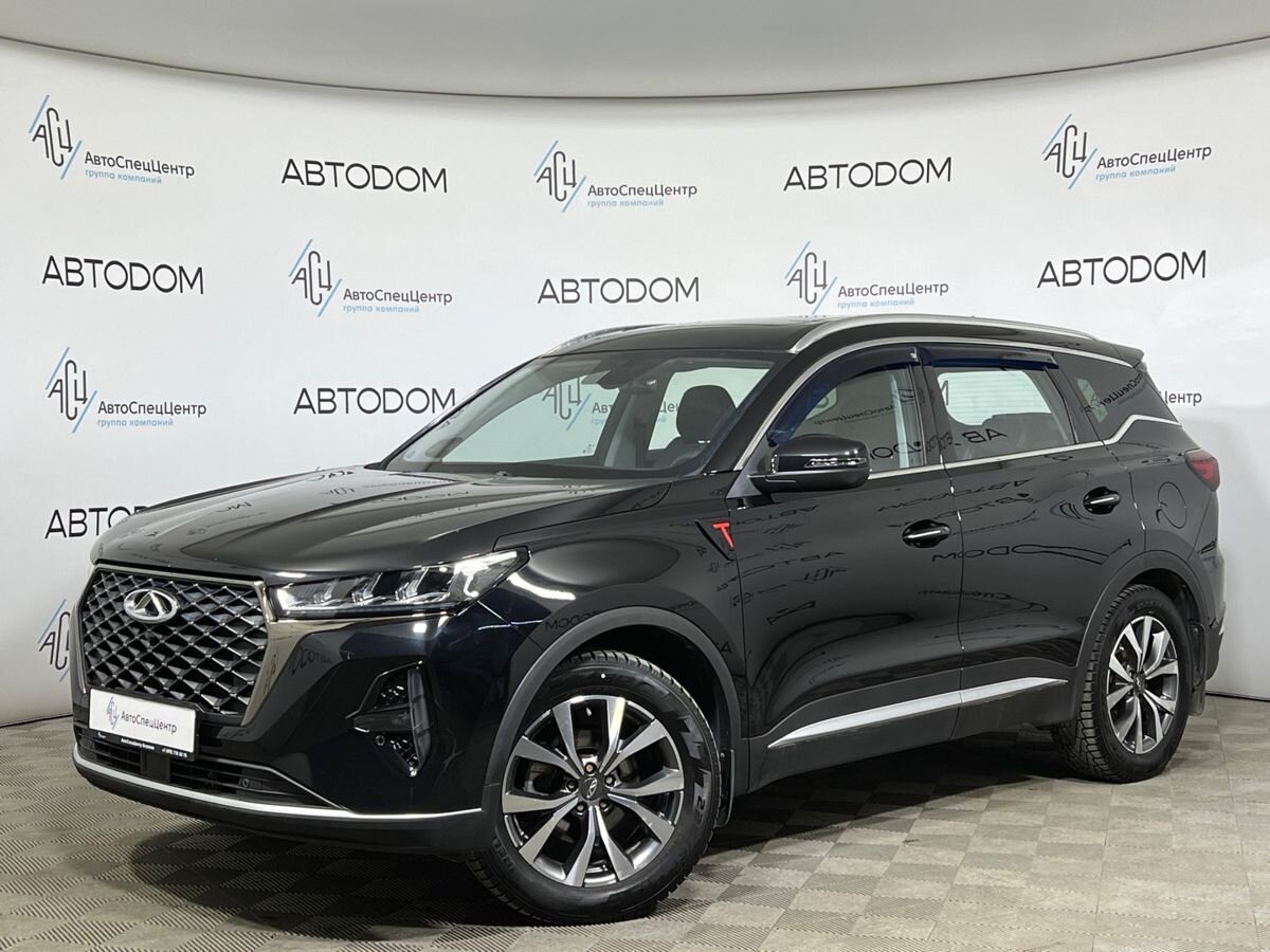 Автомобиль CHERY Tiggo 7 Pro Max I поколение 1.5 CVT (147 л.с.) Prestige Чёрный 2023 с пробегом 66 908 км