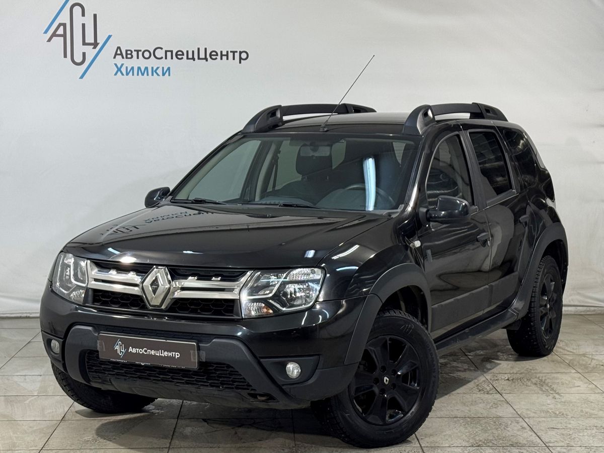 Автомобиль Renault Duster I [рестайлинг] 2.0 AT 4WD (143 л.с.) Dakar Edition Чёрный 2018 с пробегом 112 000 км