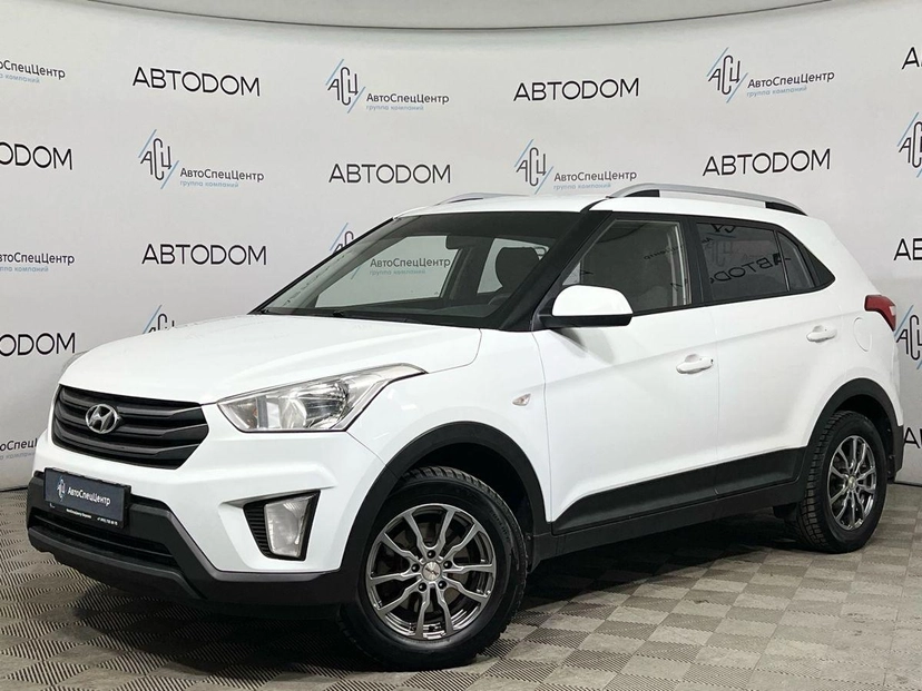 Автомобиль Hyundai Creta I поколение 2.0 AT (149 л.с.) Comfort Plus Белый 2016 с пробегом 116 146 км
