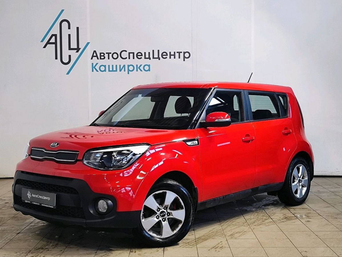 Kia Soul II [рестайлинг] 1.6 MT (124 л.с.) Comfort Красный 2019 с пробегом 30 961 км