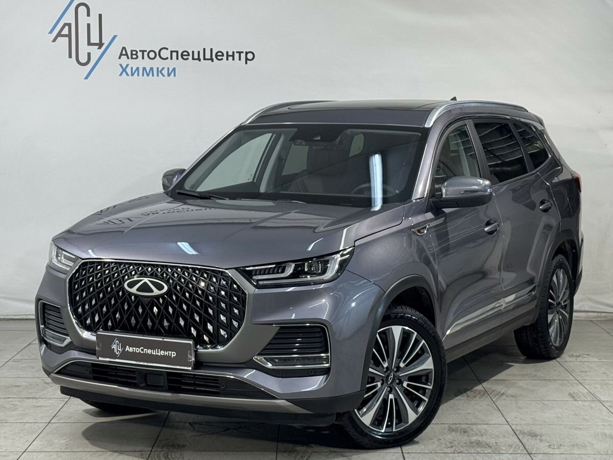 Автомобиль CHERY Tiggo 8 Pro Max I [рестайлинг] 2.0 AMT 4WD (197 л.с.) Ultimate Серый 2023 с пробегом 14 165 км