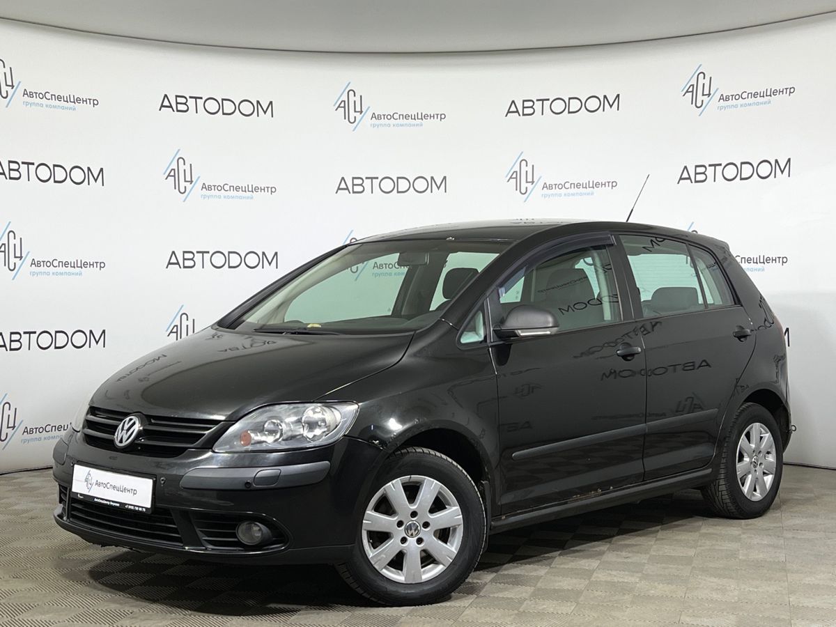 Автомобиль Volkswagen Golf Plus I поколение 1.6 AT (102 л.с.) Base Чёрный 2008 с пробегом 157 000 км