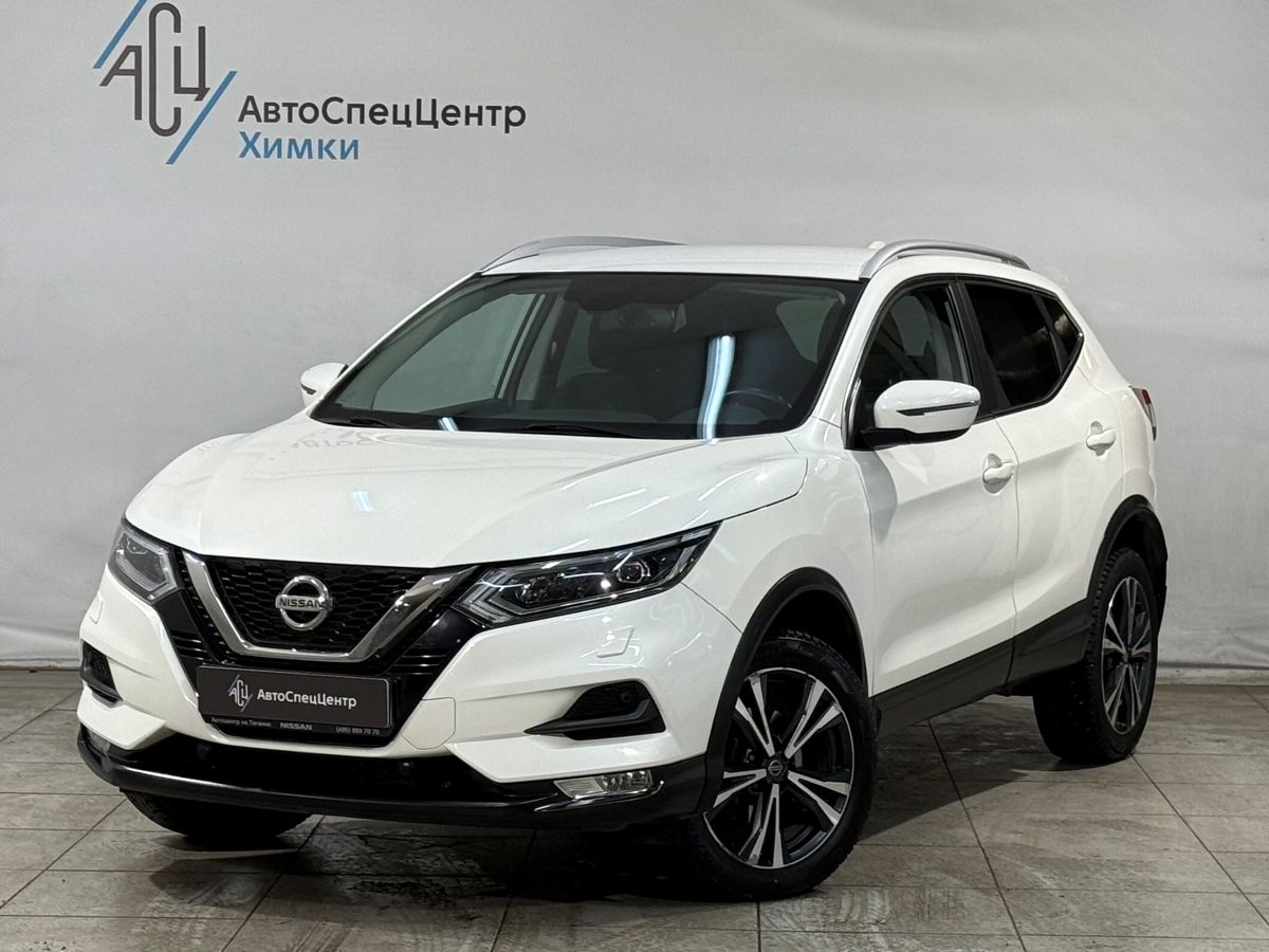 Автомобиль Nissan Qashqai II [рестайлинг] 2.0 CVT (144 л.с.) SE (2019-2020) Белый 2019 с пробегом 42 000 км