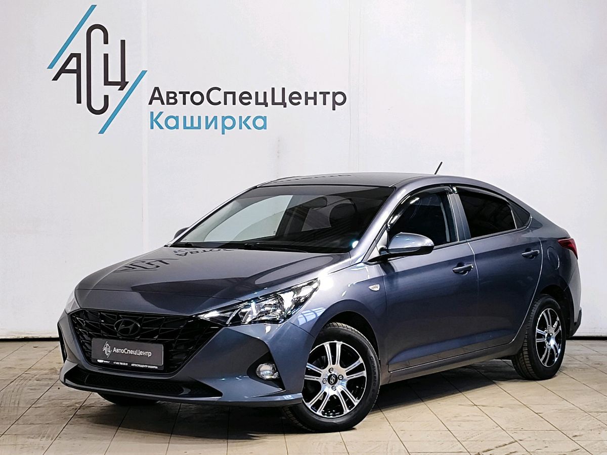 Hyundai Solaris II [рестайлинг] 1.6 AT (123 л.с.) Comfort + Light + Winter + Advanced Серый 2021 с пробегом 57 461 км