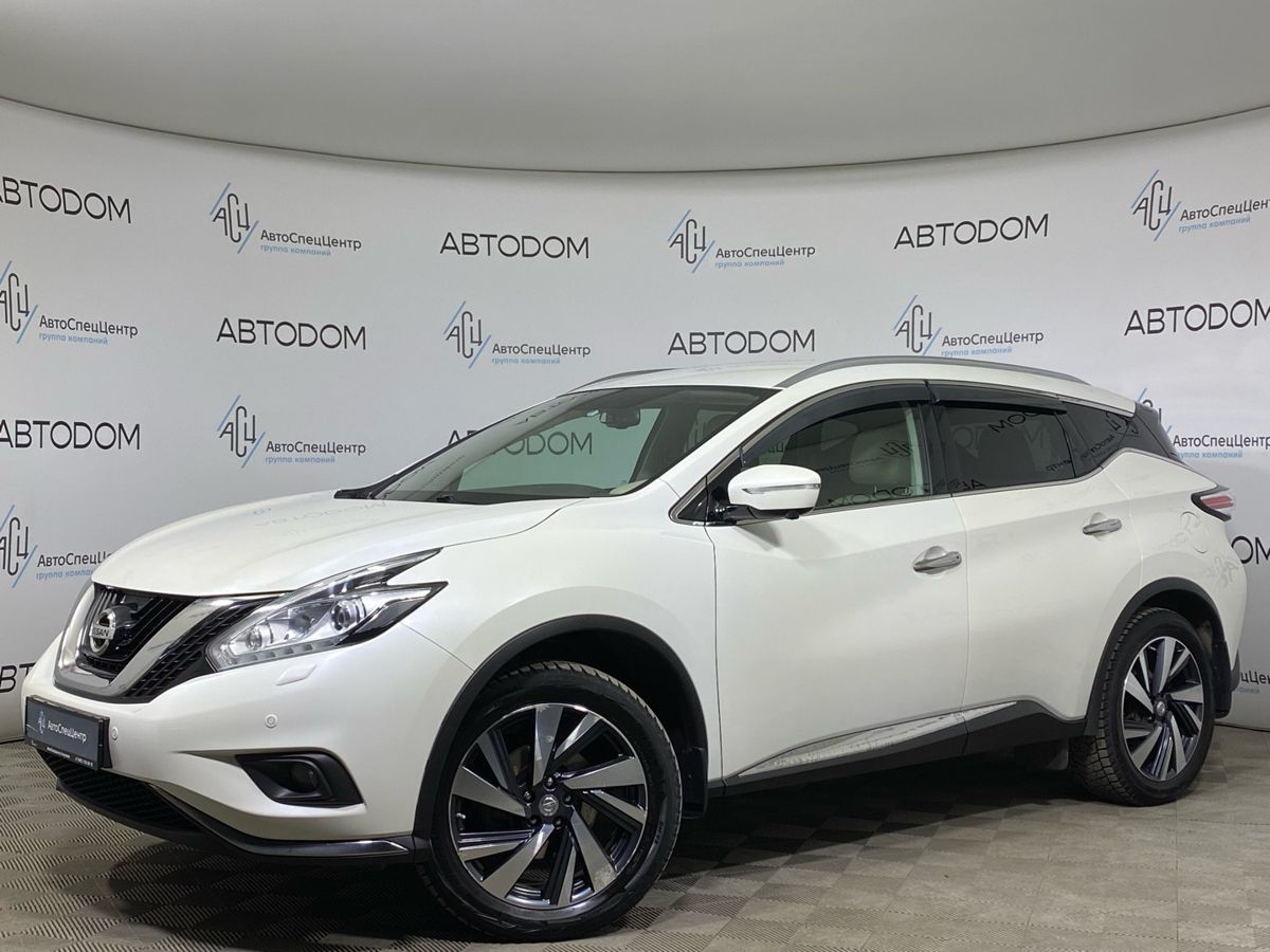 Nissan Murano III поколение (Z52) 3.5 CVT 4WD (249 л.с.) High+ Белый 2019 с пробегом 91 145 км