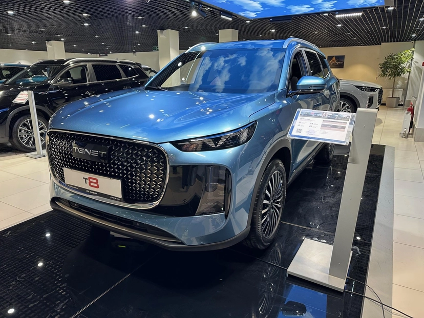 Автомобиль TENET T8 I поколение 2.0 AMT 4WD (197 л.с.) Prime Синий 2025 новый