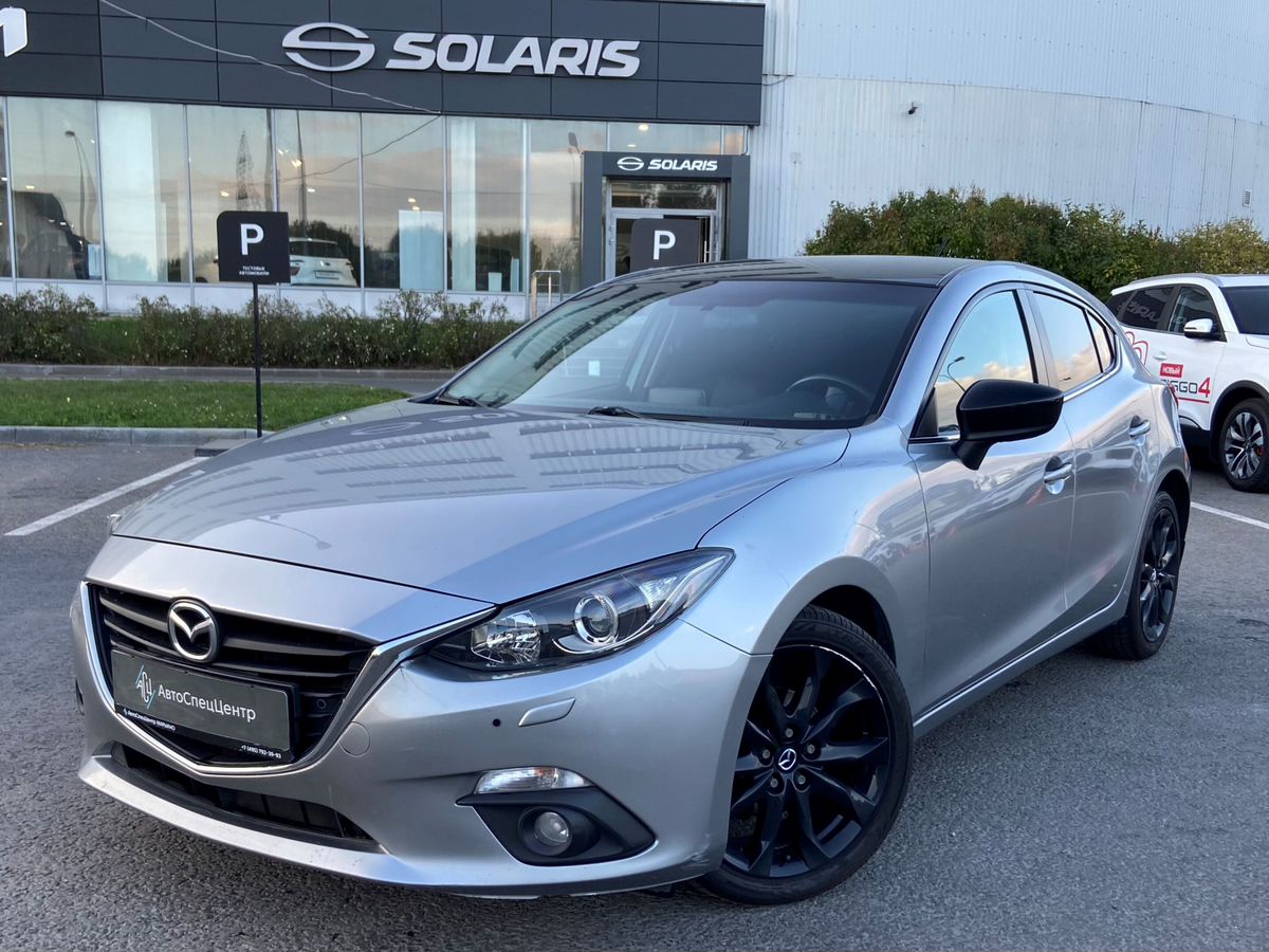 Автомобиль Mazda 3 III поколение (BM) 1.6 AT (104 л.с.) Base Серый 2013 с пробегом 156 898 км