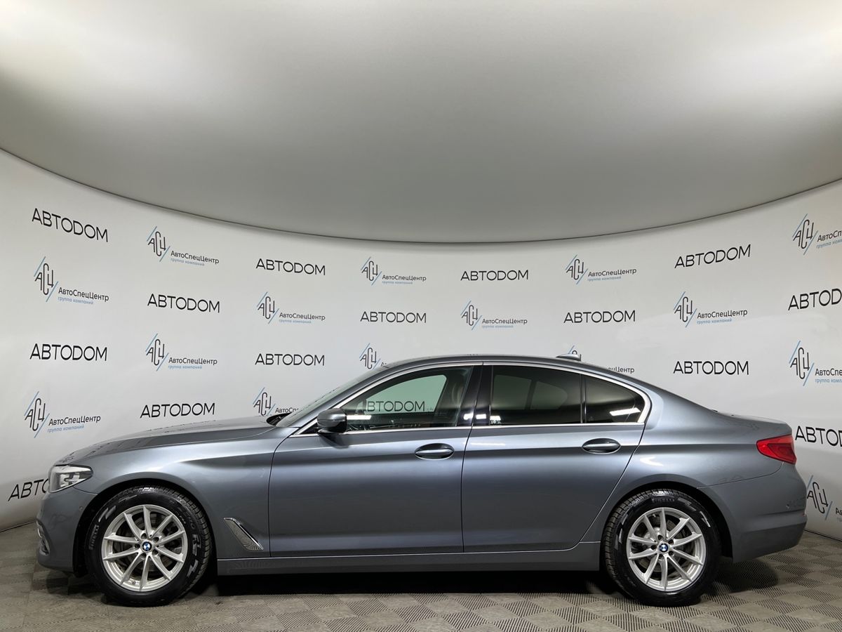 Автомобиль BMW 5 серии VII поколение (G30/G31) 520 2.0d AT 4WD (190 л.с.) Exclusive Серый 2018 с пробегом 154 625 км