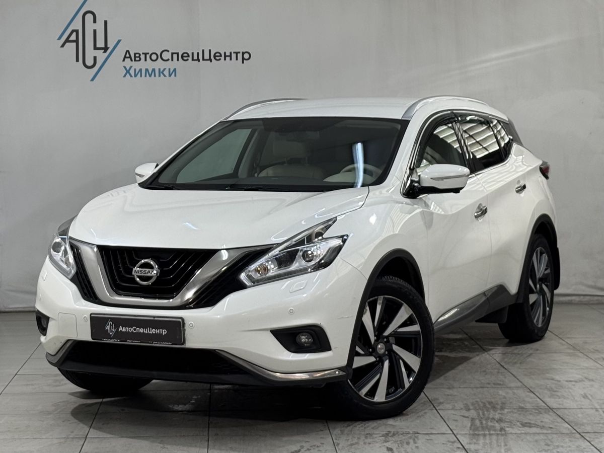 Nissan Murano III поколение (Z52) 3.5 CVT 4WD (249 л.с.) High+ Белый 2019 с пробегом 70 000 км