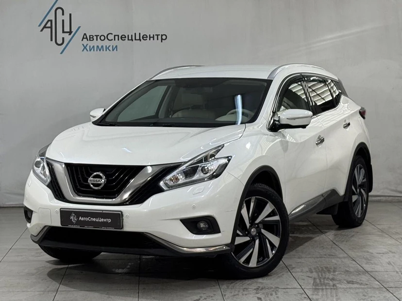 Nissan Murano III поколение (Z52) 3.5 CVT 4WD (249 л.с.) High+ Белый 2019 с пробегом 70 000 км