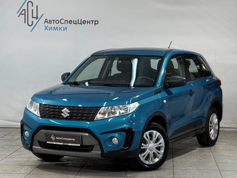 Автомобиль Suzuki Vitara II поколение 1.6 AT (117 л.с.) GL Синий 2015 с пробегом 70 000 км