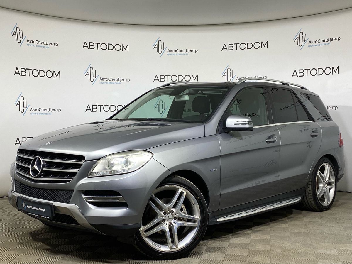 Mercedes-Benz M-Класс III поколение (W166) 350 3.0d AT 4Matic (249 л.с.) Особая серия Серый 2011 с пробегом 361 430 км
