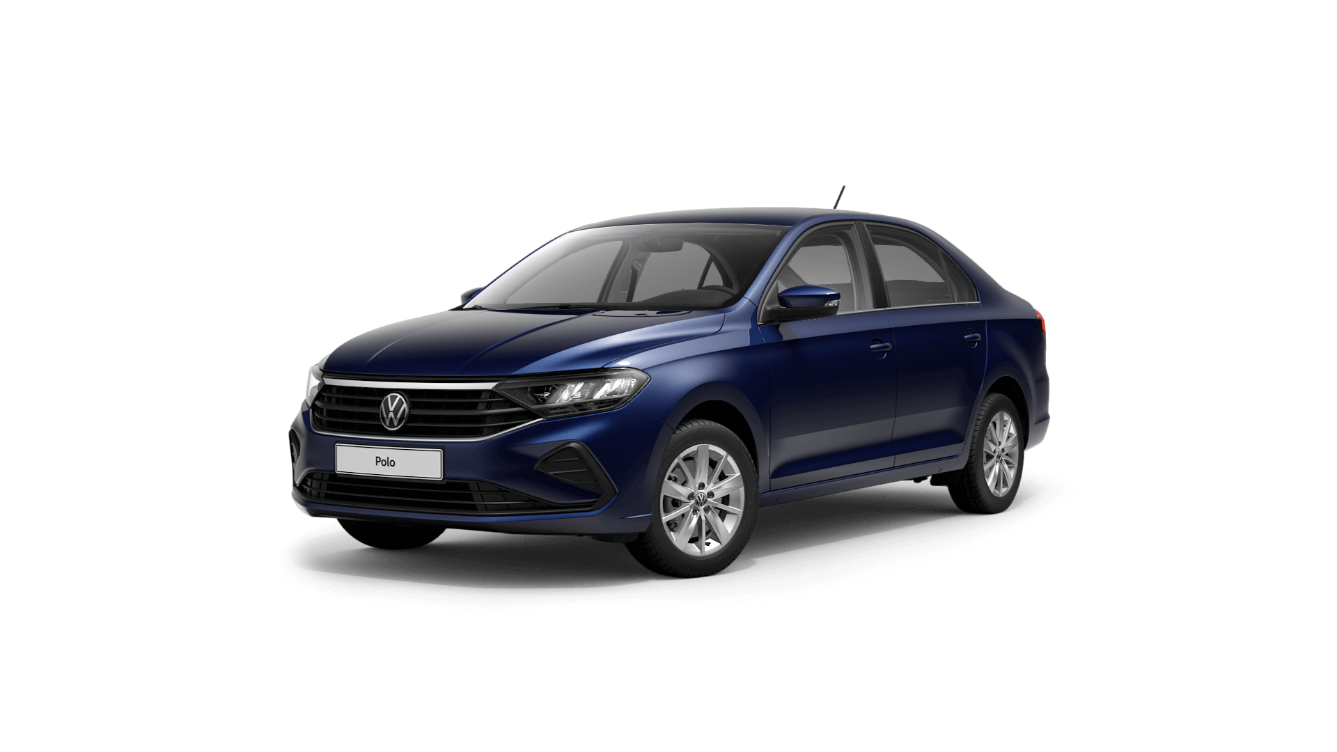 Автомобиль Volkswagen Polo VI поколение 1.6 AT (110 л.с.) Status Синий 2022 новый