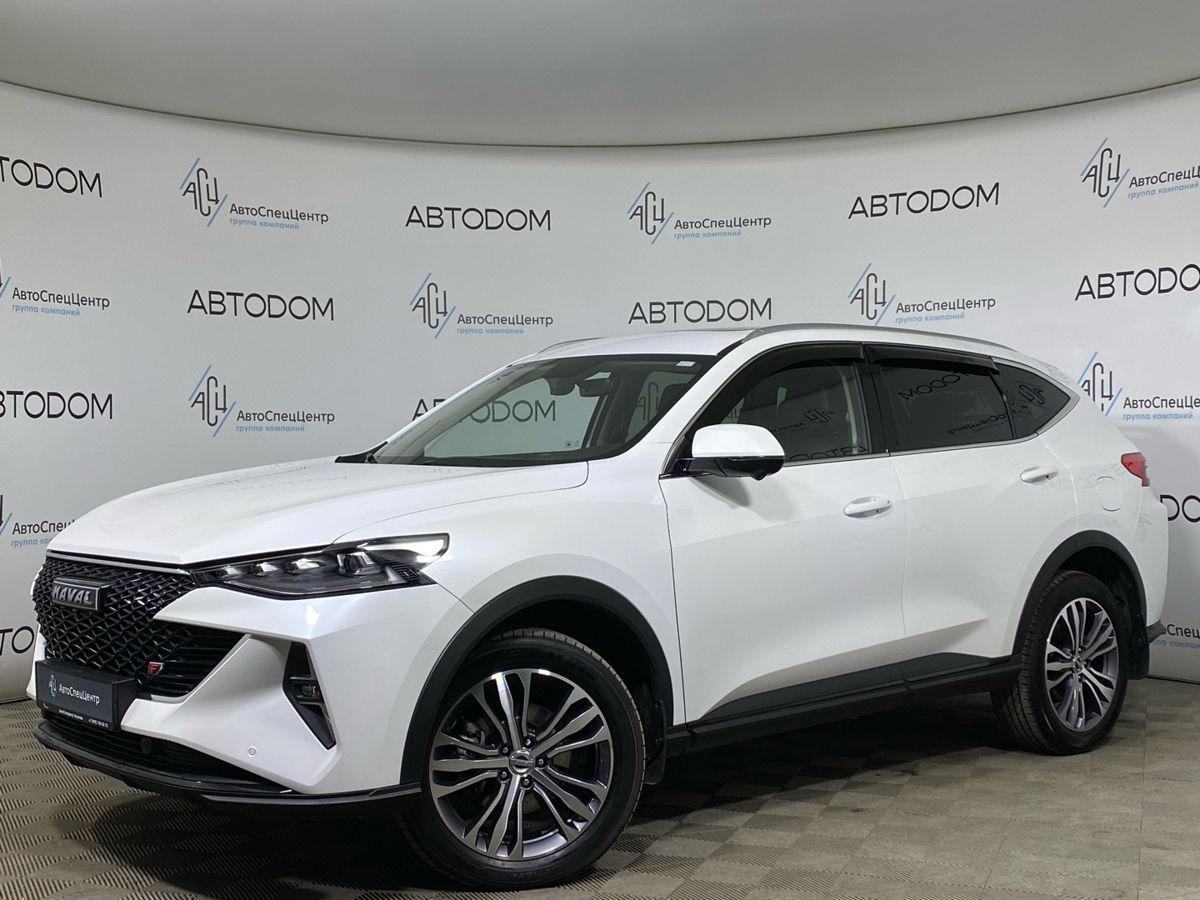 Автомобиль Haval F7 I [рестайлинг] 2.0 AMT 4WD (190 л.с.) Premium Белый 2024 с пробегом 22 838 км