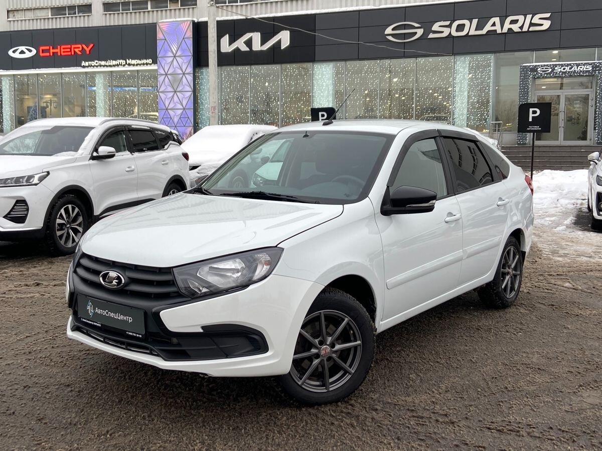 Автомобиль Lada (ВАЗ) Granta I [рестайлинг] 1.6 MT (90 л.с.) #CLUB'24 EnjoY Pro Белый 2023 с пробегом 57 000 км