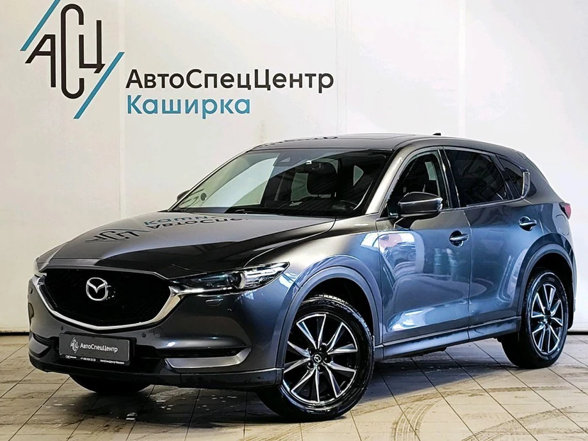 Mazda CX-5 II поколение 2.5 AT 4WD (194 л.с.) Supreme (2017-2020) Серый 2018 с пробегом 155 626 км