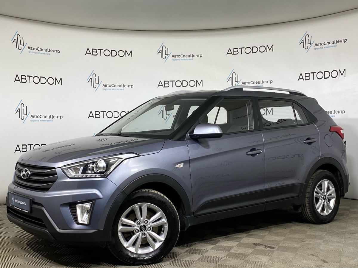 Hyundai Creta I поколение 2.0 AT (149 л.с.) Comfort Серый 2018 с пробегом 72 058 км