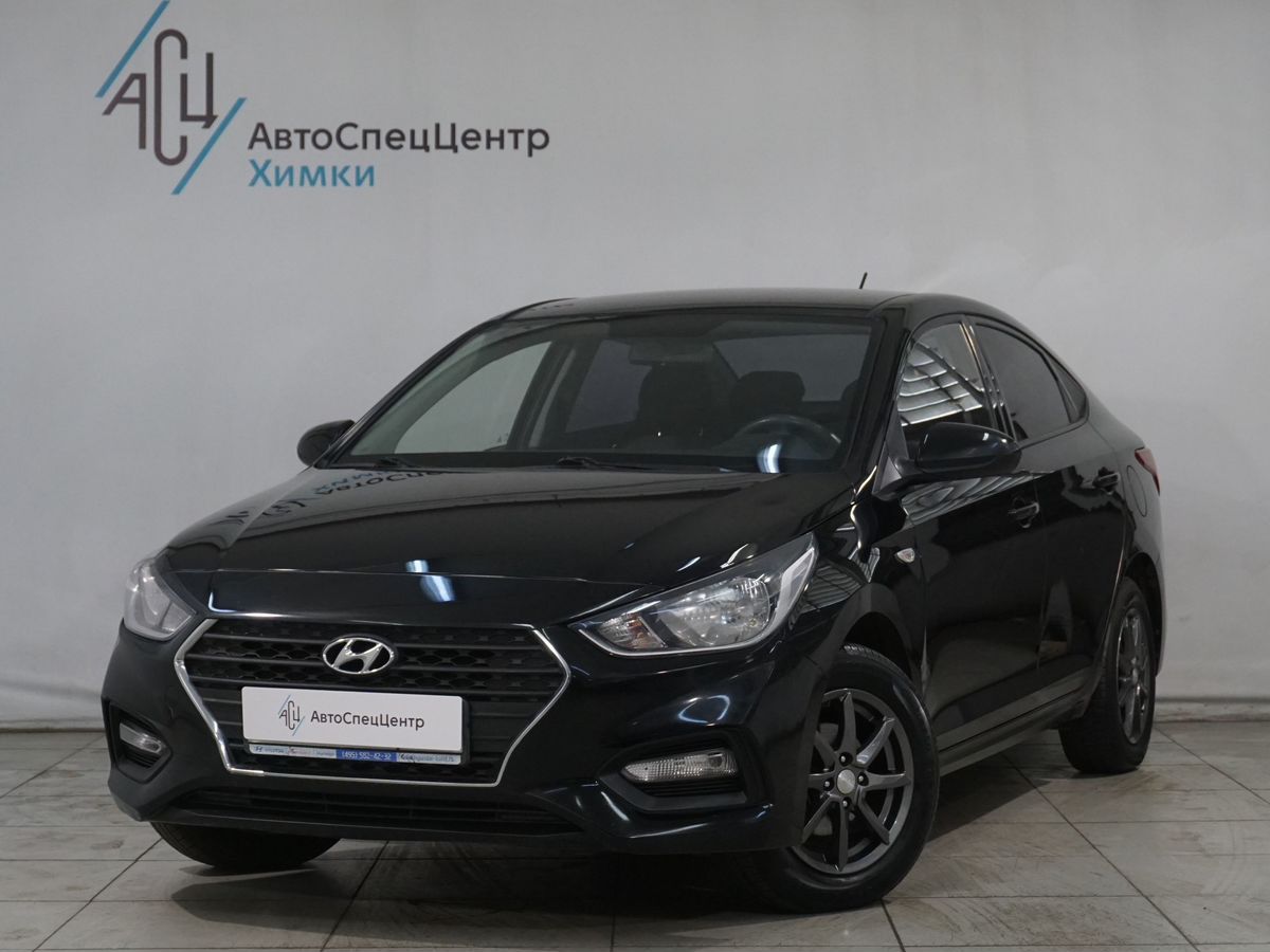 Hyundai Solaris II поколение 1.6 MT (123 л.с.) Active Plus Чёрный 2019 с пробегом 156 000 км