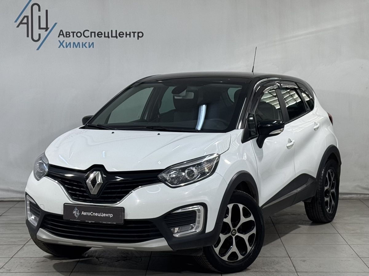 Renault Kaptur I поколение 2.0 AT 4WD (143 л.с.) Style Белый 2018 с пробегом 143 000 км