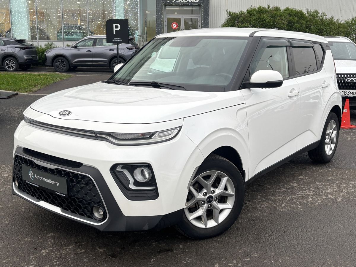 Kia Soul III поколение 1.6 AT (123 л.с.) Prestige Белый 2020 с пробегом 95 000 км